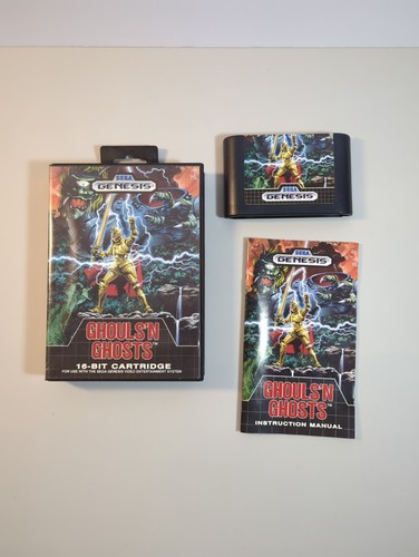 Cib ghouls ghosts sega - cib,