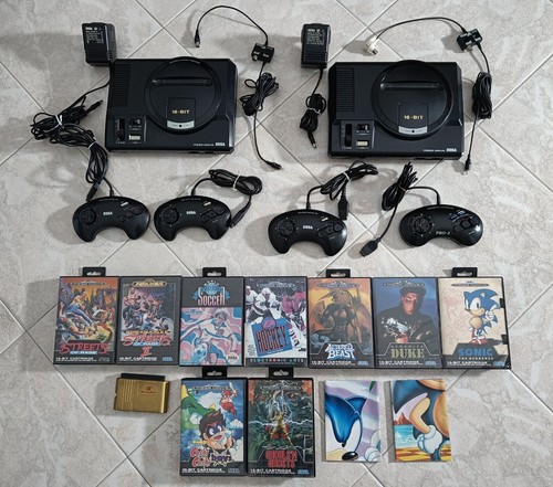 Sega mega drive due console - sega,