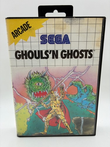 Ghouls ghosts sega master - sega,