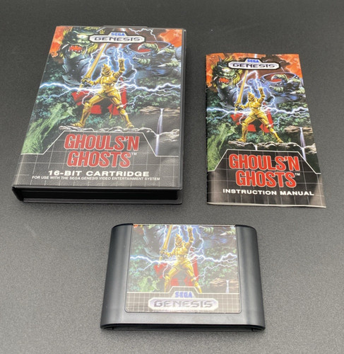 Ghouls ghosts sega genesis - ghouls'n,