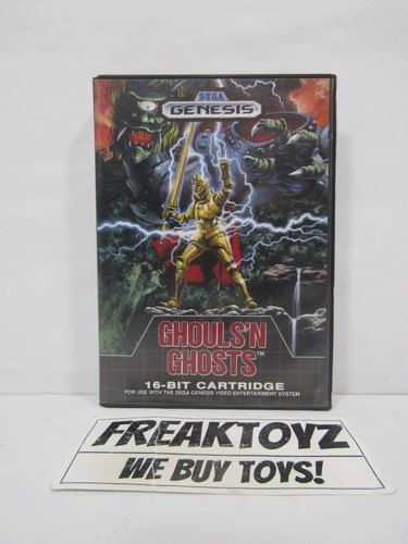 Sega genesis ghouls ghosts - sega,