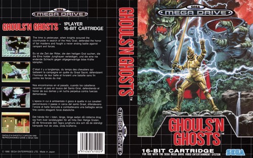 Ghoul ghosts megadrive - ghoul's,