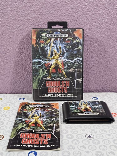 Ghouls ghosts sega genesis - ghouls'n,